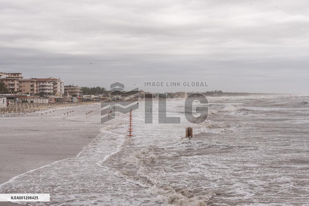 Heavy Rainfall In Casena - Italy
