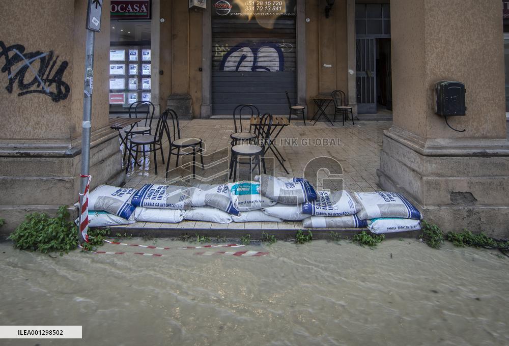 Heavy Rainfall In Bologna - Italy