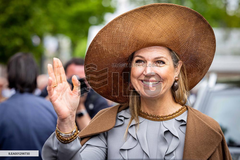 Queen Maxima At The Opening Of The Van Gogh Village Museum