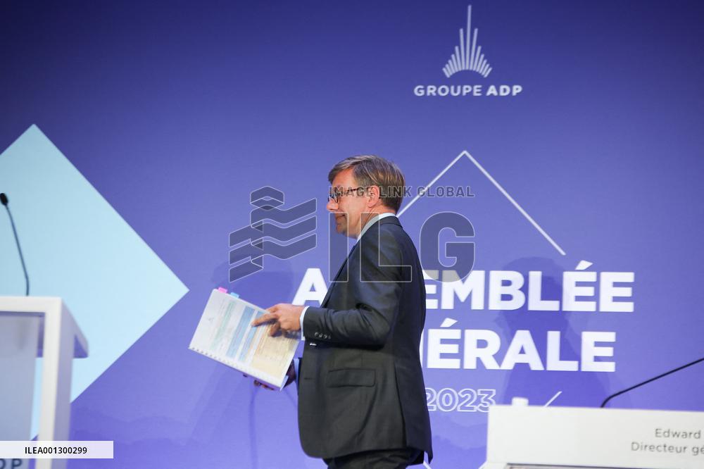 General Assembly Of ADP Aeroports De Paris