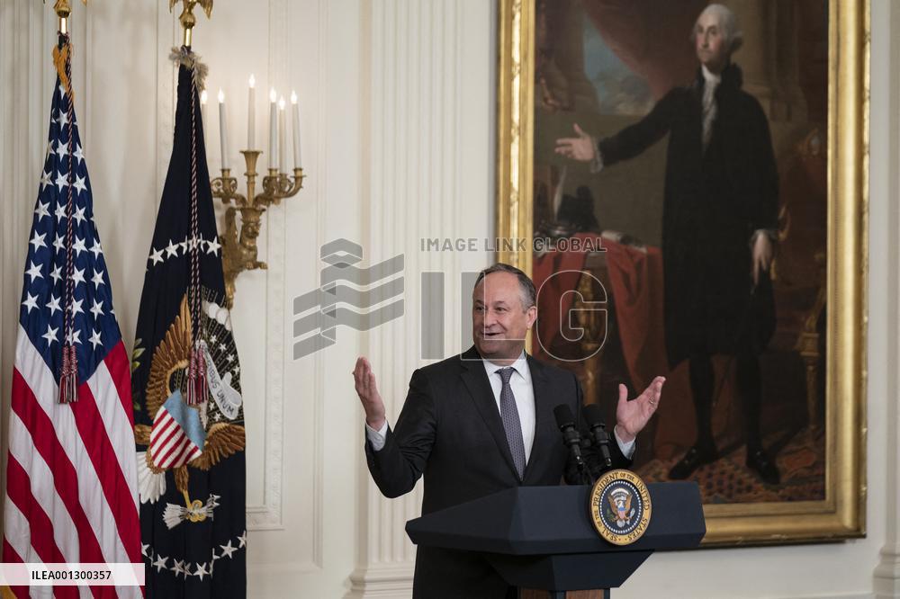 President Joe Biden Hosts Jewish American Heritage Month Event at White House - Washington