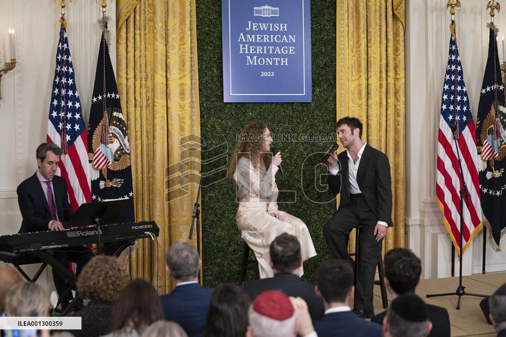 President Joe Biden Hosts Jewish American Heritage Month Event at White House - Washington