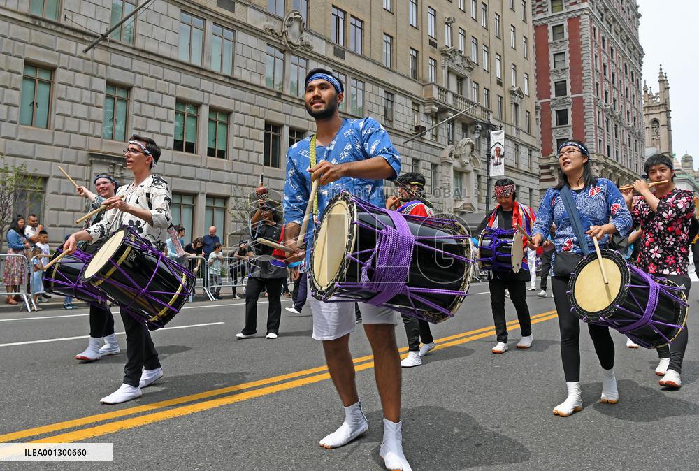 U.S.-NEW YORK-JAPAN PARADE