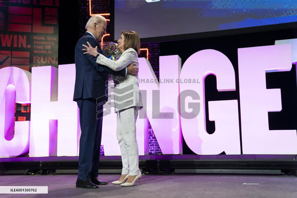 President Joe Biden Attends Emily’s List Gala - Washington