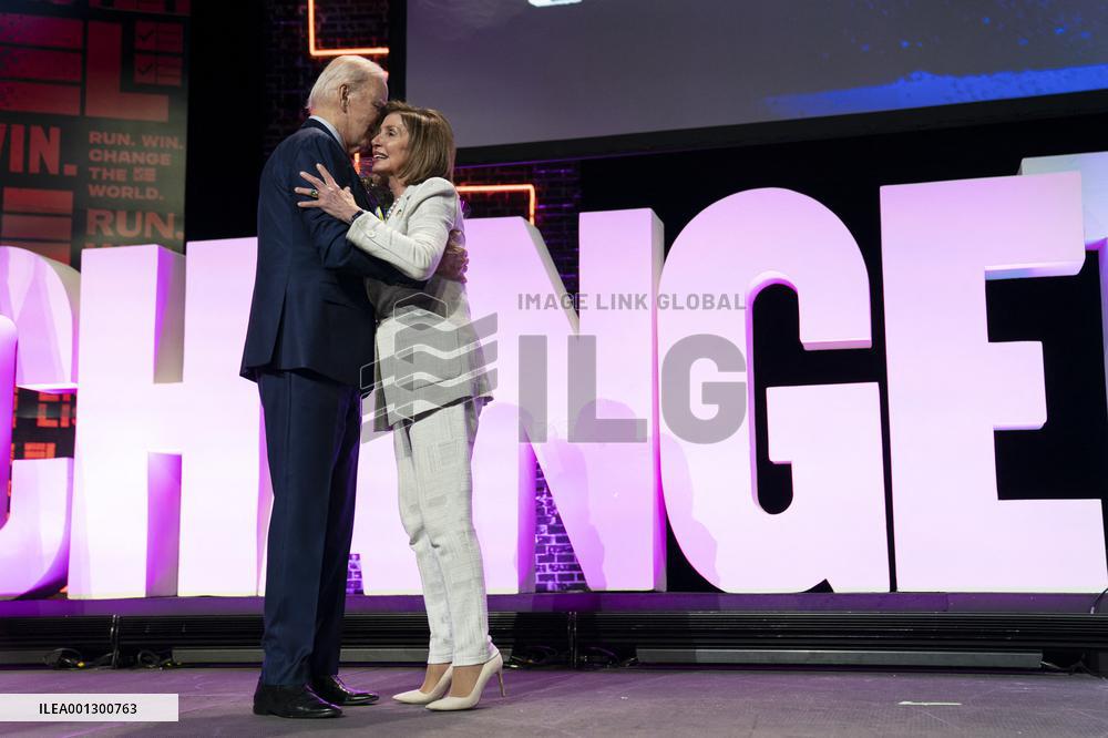 President Joe Biden Attends Emily’s List Gala - Washington