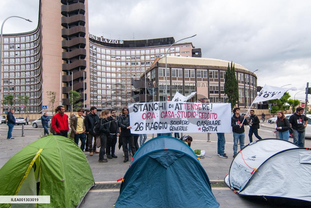 Students Protest - Rome