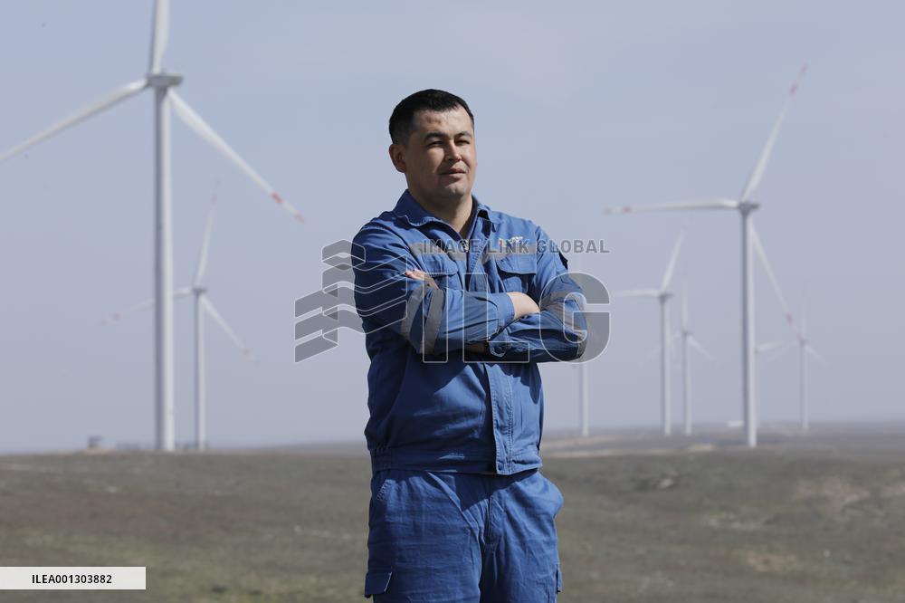 KAZAKHSTAN-ZHANATAS-WIND FARM-ENGINEER