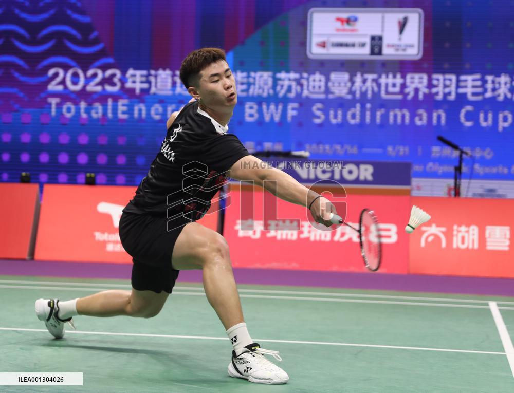 (SP)CHINA-SUZHOU-BADMINTON-SUDIRMAN CUP-INDIA VS AUSTRALIA(CN)