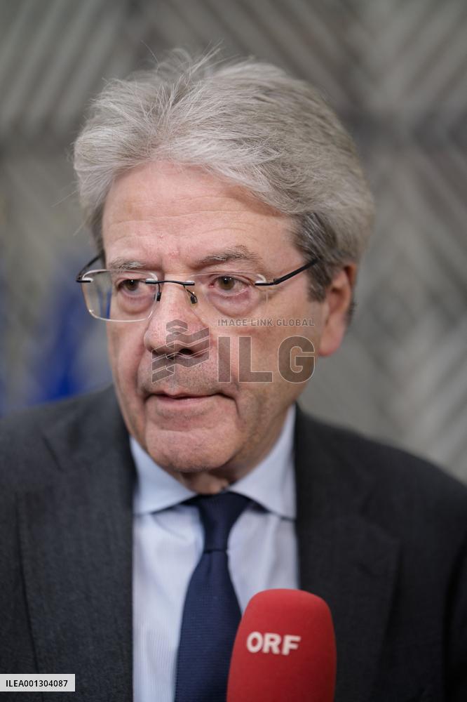 Eurogroup Ministers Meeting - Brussels