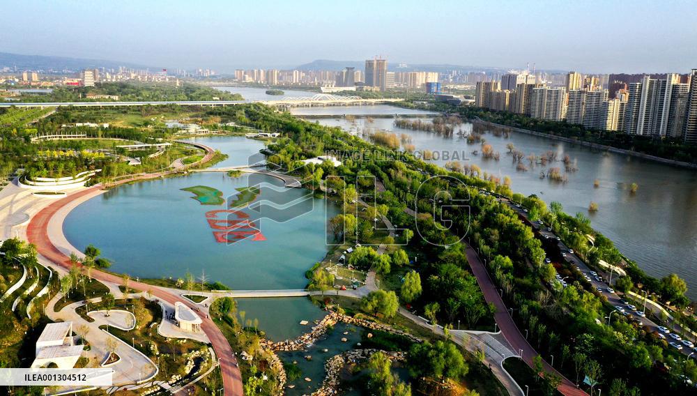 CHINA-SHAANXI-XI'AN-BAHE RIVER-AERIAL VIEWS (CN)