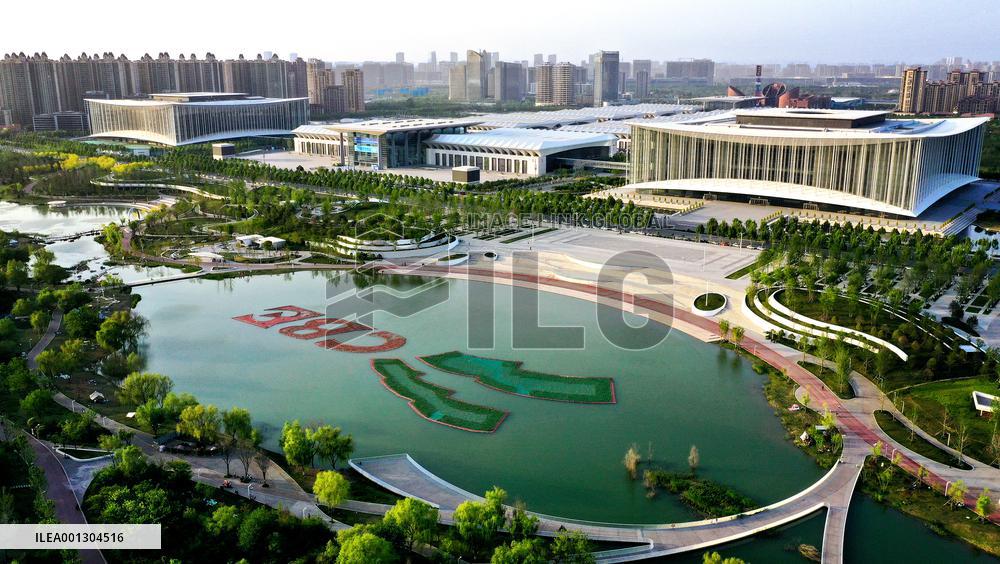 CHINA-SHAANXI-XI'AN-BAHE RIVER-AERIAL VIEWS (CN)