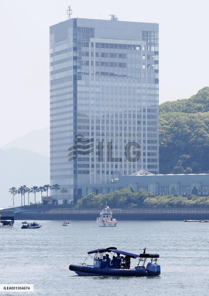 Security tightens ahead of G-7 summit in Hiroshima