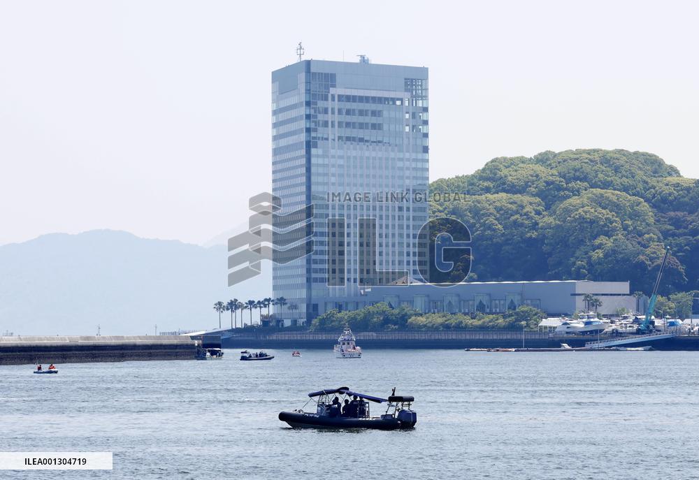 Security tightens ahead of G-7 summit in Hiroshima