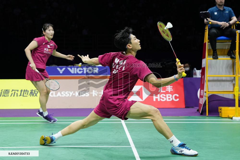 (SP)CHINA-SUZHOU-BADMINTON-SUDIRMAN CUP-JPN VS KOR (CN)