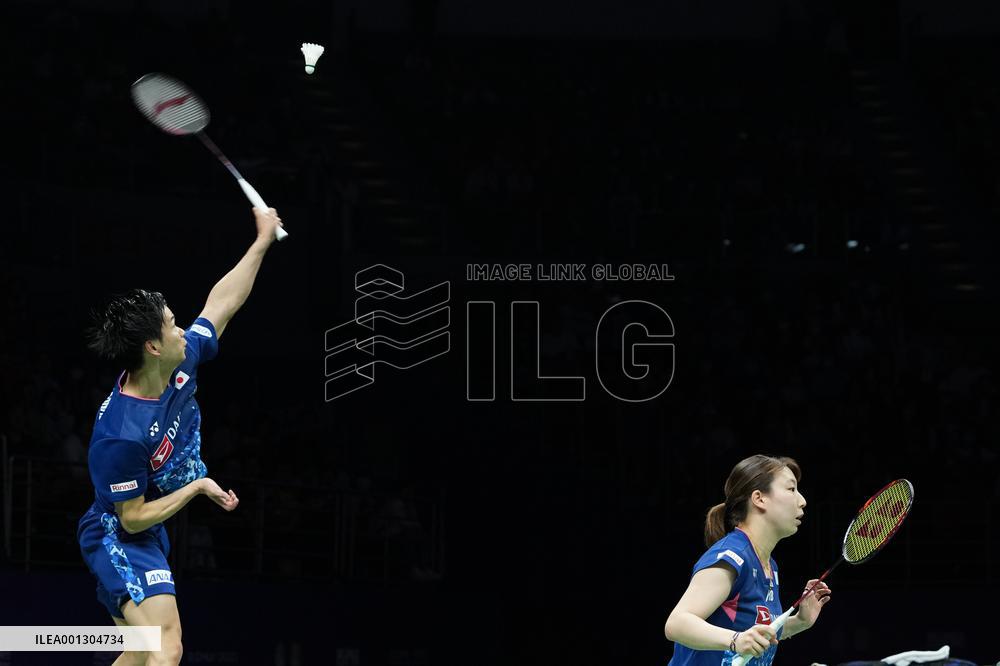 (SP)CHINA-SUZHOU-BADMINTON-SUDIRMAN CUP-JPN VS KOR (CN)