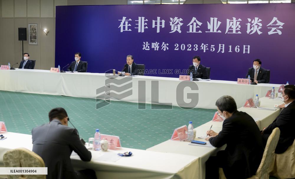 SENEGAL-DAKAR-CHINA-ZHAO LEJI-VISIT