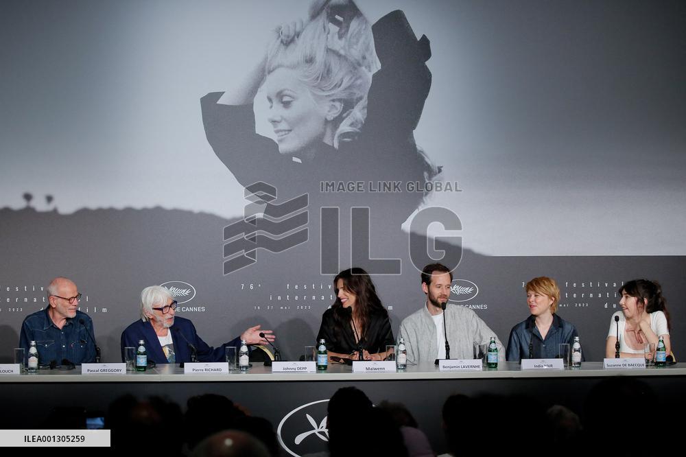 Cannes - Jeanne Du Barry Press Conference