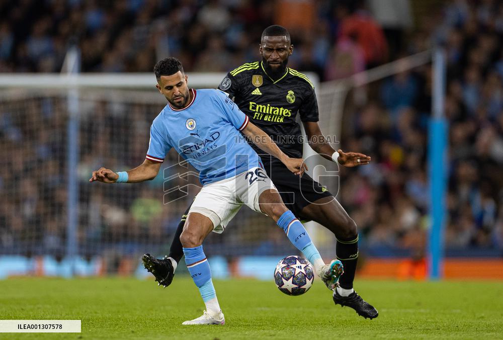 (SP)BRITAIN-MANCHESTER-UEFA CHAMPIONS LEAGUE-SEMIFINAL-MAN CITY VS REAL MADRID