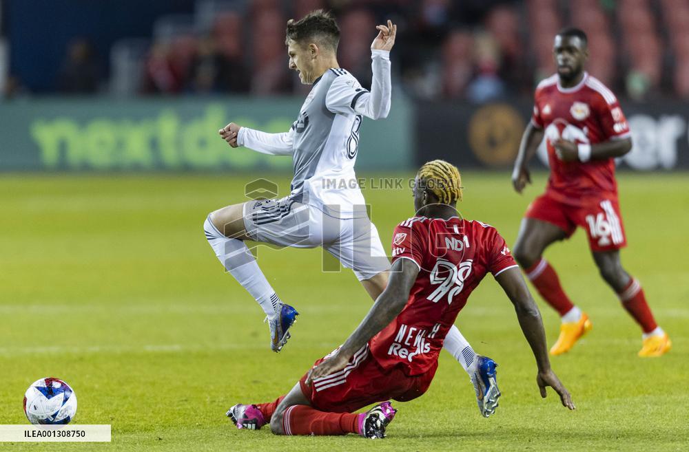 (SP)CANADA-TORONTO-SOCCER-MLS-TORONTO FC VS NEW YORK RED BULLS