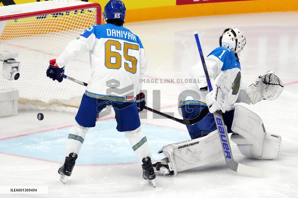 (SP)LATVIA-RIGA-2023 IIHF ICE HOCKEY WORLD CHAMPIONSHIP-CANADA VS KAZAKHSTAN