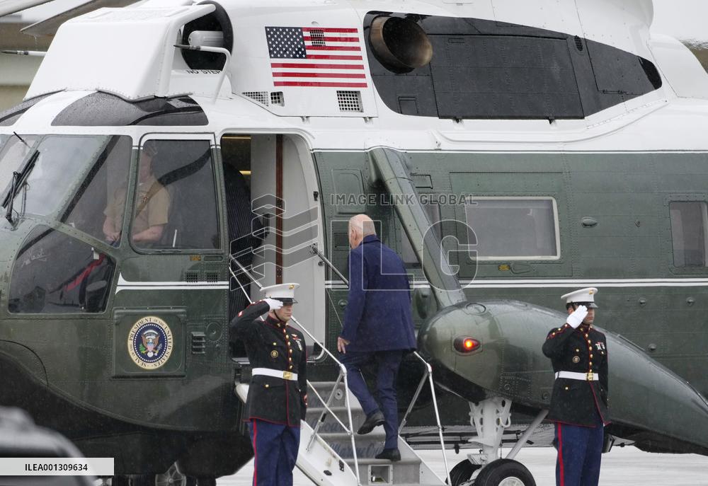 Biden arrives in Japan for G-7 summit