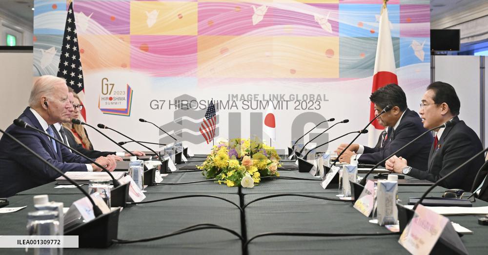 Kishida-Biden talks in Hiroshima