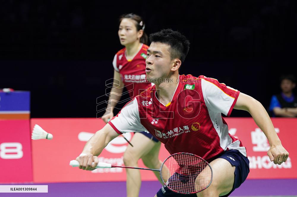 (SP)CHINA-SUZHOU-BADMINTON-SUDIRMAN CUP-CHN VS DEN (CN)
