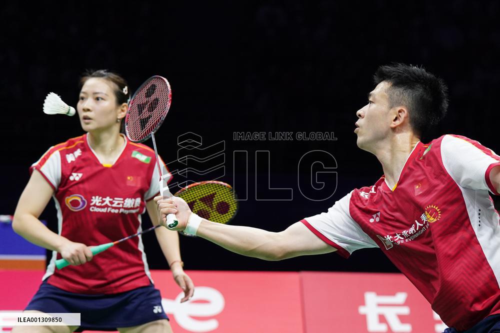 (SP)CHINA-SUZHOU-BADMINTON-SUDIRMAN CUP-CHN VS DEN (CN)