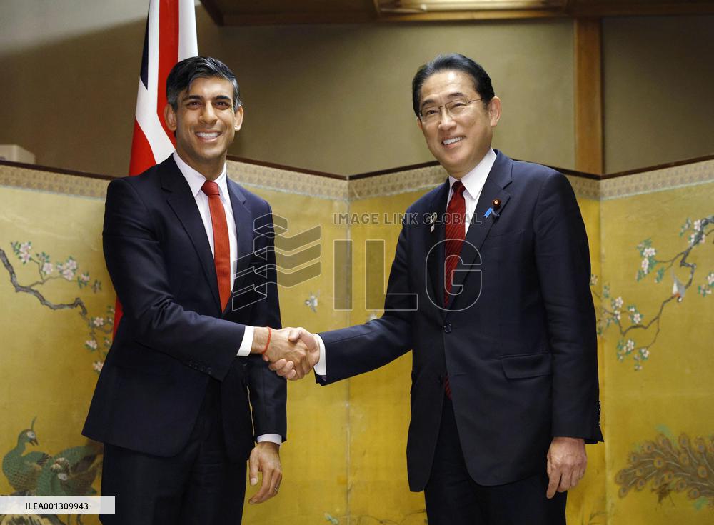 Kishida-Sunak talks in Hiroshima