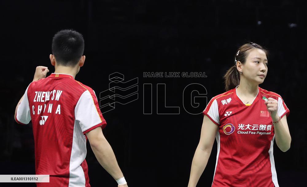 (SP)CHINA-SUZHOU-BADMINTON-SUDIRMAN CUP-CHN VS DEN (CN)