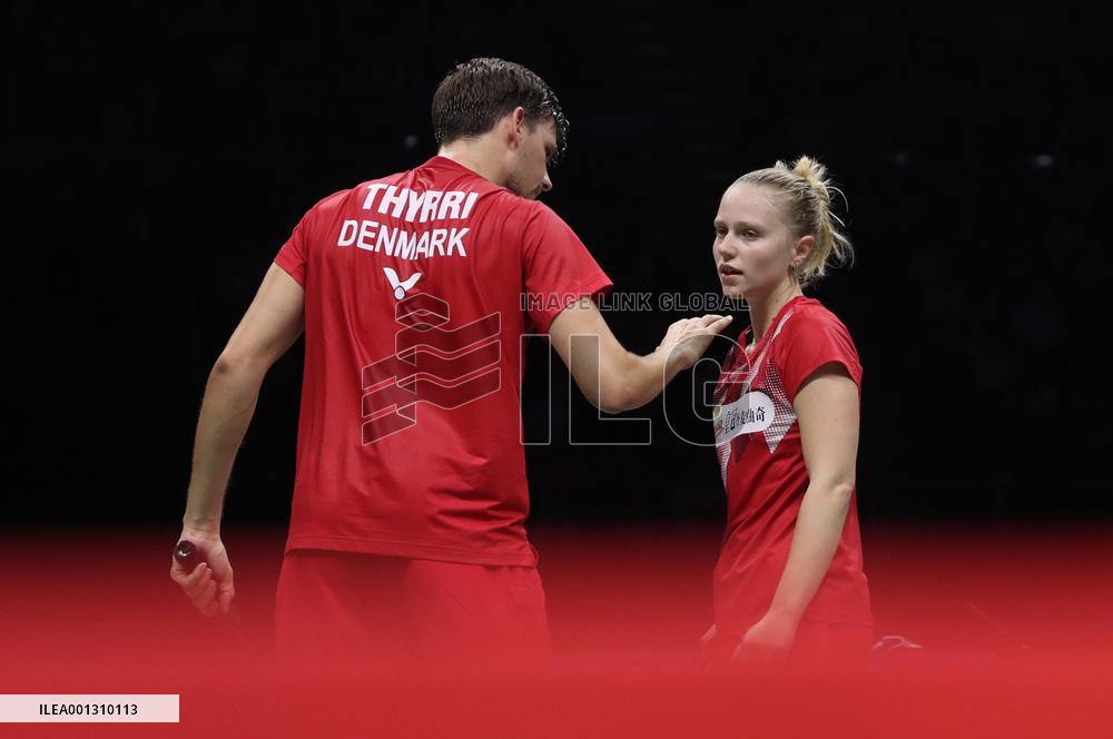 (SP)CHINA-SUZHOU-BADMINTON-SUDIRMAN CUP-CHN VS DEN (CN)