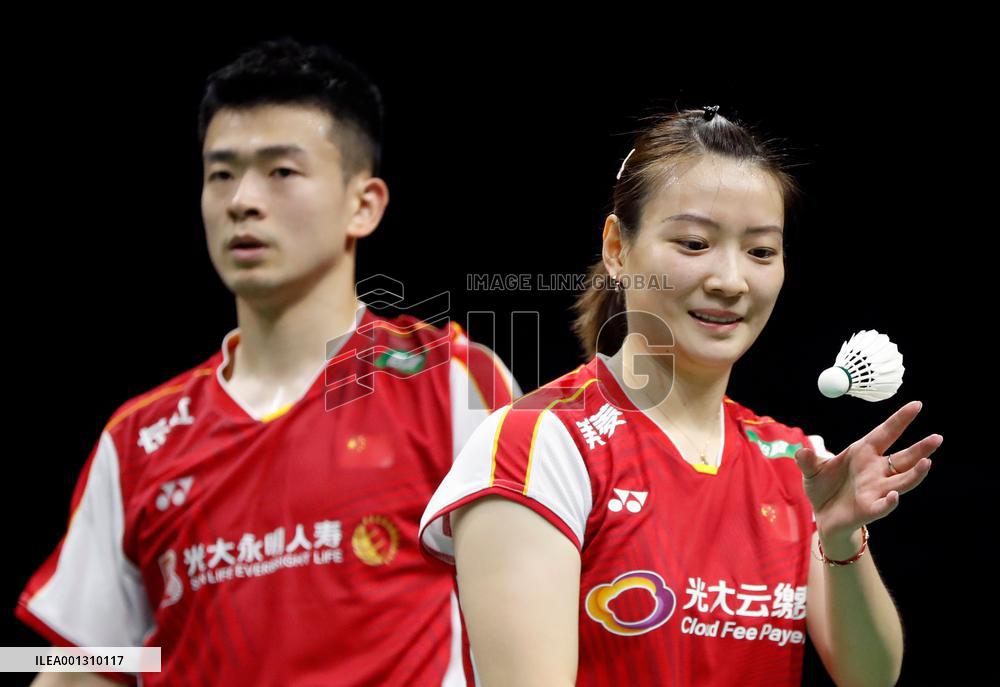 (SP)CHINA-SUZHOU-BADMINTON-SUDIRMAN CUP-CHN VS DEN (CN)