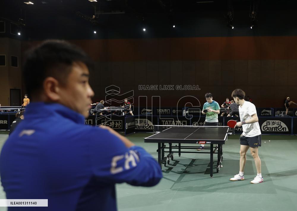 (SP)SOUTH AFRICA-DURBAN-TABLE TENNIS-WORLD CHAMPIONSHIPS FINALS-TRAINING