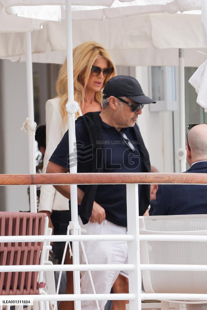 Victoria Silvstedt at Eden Roc Hotel - Antibes