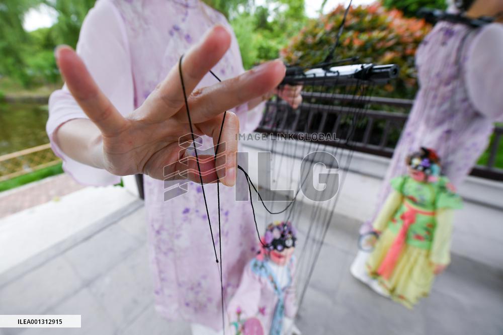 CHINA-JIANGSU-KUNQU OPERA-PUPPET-INHERITORS (CN)