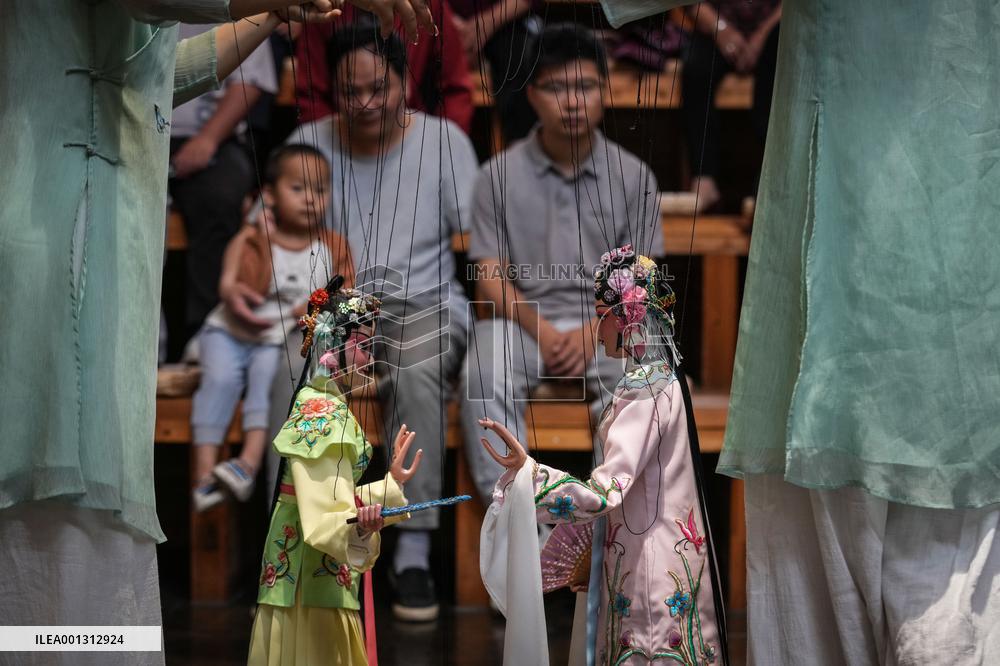 CHINA-JIANGSU-KUNQU OPERA-PUPPET-INHERITORS (CN)