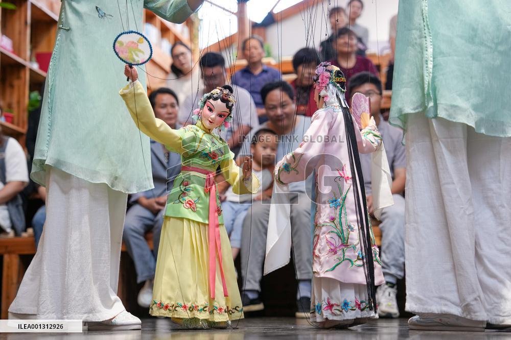 CHINA-JIANGSU-KUNQU OPERA-PUPPET-INHERITORS (CN)