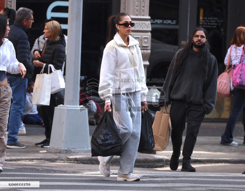 Sistine Stallone Grocery Shopping - NYC