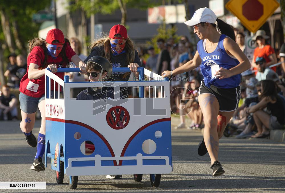 CANADA-SURREY-CLOVERDALE BED RACE