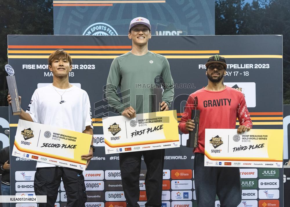 (SP)FRANCE-MONTPELLIER-WDSF-BFG WORLD SERIES-ADULT BREAKING 1 VS 1