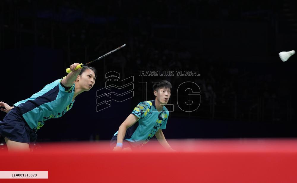 (SP)CHINA-SUZHOU-BADMINTON-SUDIRMAN CUP-QUARTERFINAL-SOUTH KOREA VS CHINESE TAIPEI (CN)