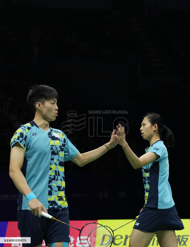 (SP)CHINA-SUZHOU-BADMINTON-SUDIRMAN CUP-QUARTERFINAL-SOUTH KOREA VS CHINESE TAIPEI (CN)