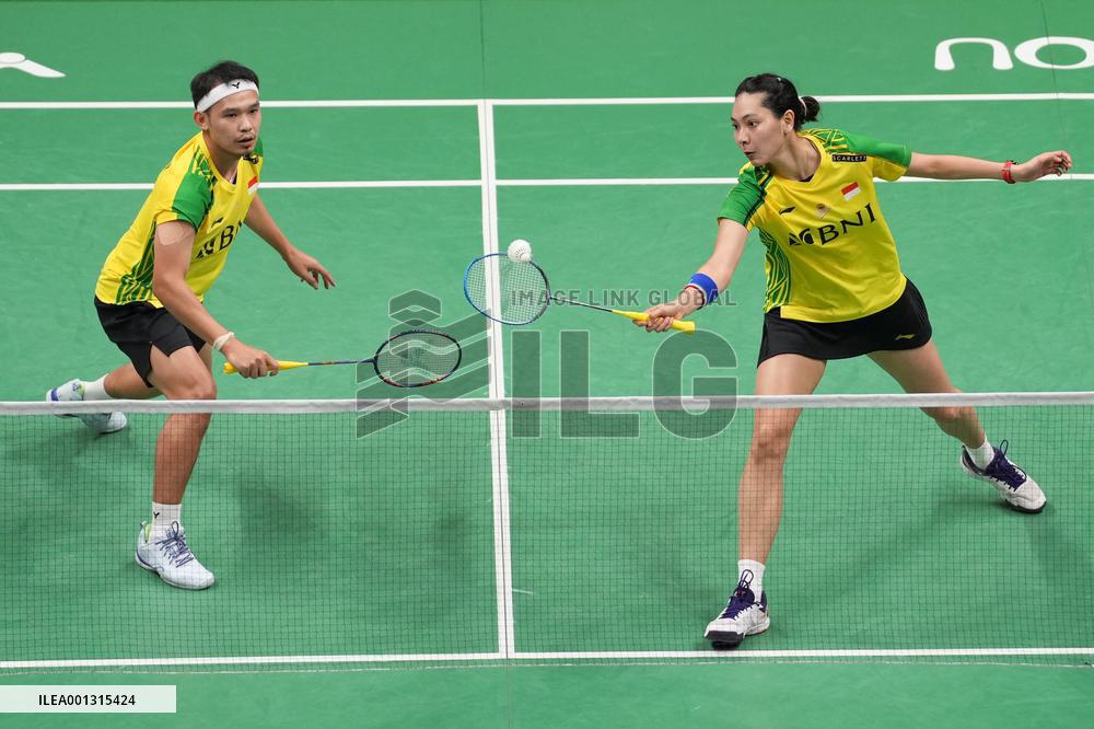 (SP)CHINA-SUZHOU-BADMINTON-SUDIRMAN CUP-CHN VS INA (CN)