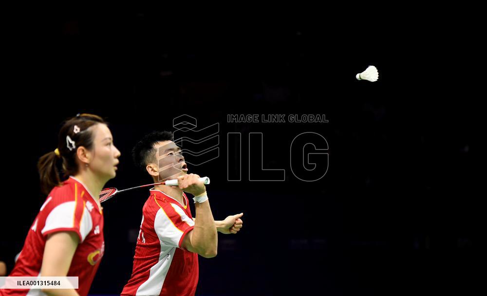 (SP)CHINA-SUZHOU-BADMINTON-SUDIRMAN CUP-QUARTERFINALS-CHN VS INA (CN)