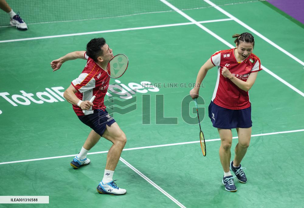 (SP)CHINA-SUZHOU-BADMINTON-SUDIRMAN CUP-QUARTERFINALS-CHN VS INA (CN)