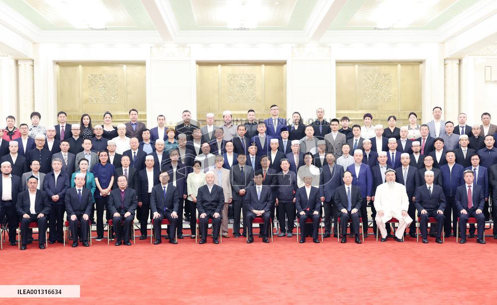 CHINA-BEIJING-WANG HUNING-ISLAMIC ASSOCIATION-MEETING (CN)