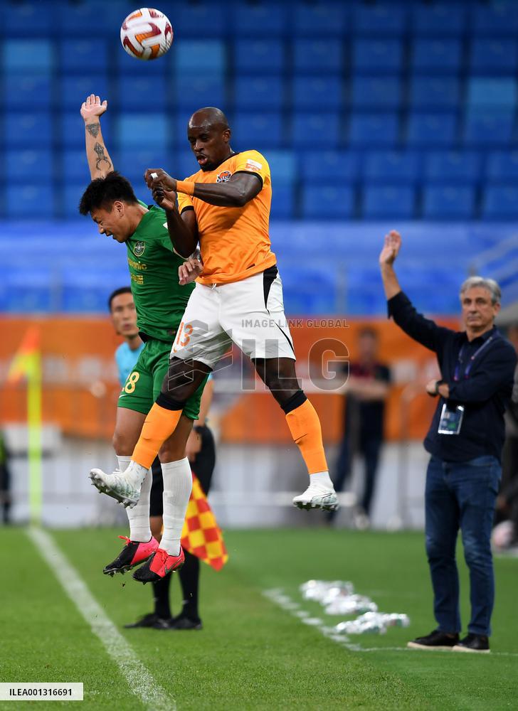 (SP)CHINA-QINGDAO-FOOTBALL-CSL-QINGDAO VS ZHEJIANG (CN)