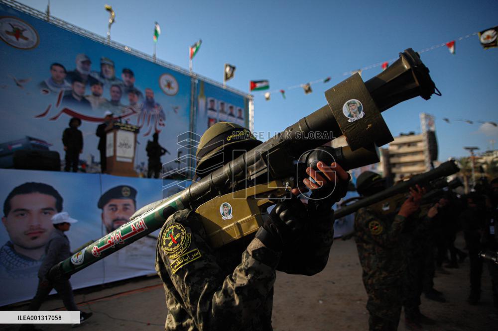 The Palestinian Islamic Jihad Group Holds A Rally - Gaza