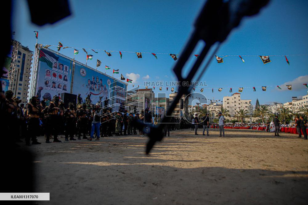 The Palestinian Islamic Jihad Group Holds A Rally - Gaza
