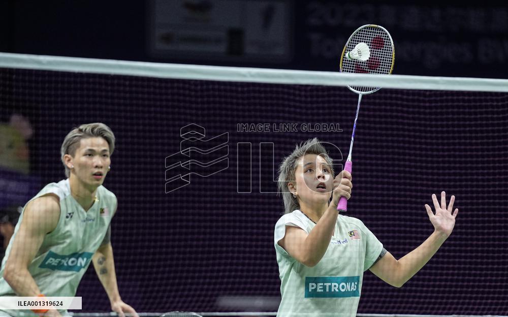 (SP)CHINA-SUZHOU-BADMINTON-SUDIRMAN CUP-MALAYSIA VS SOUTH KOREA(CN)